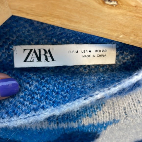 RARE::Zara JACQUARD KNIT SWEATER - Picture 4 of 7